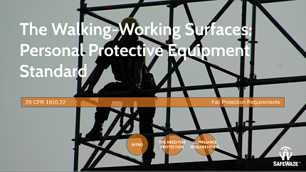 OSHA Walking-Working Surfaces