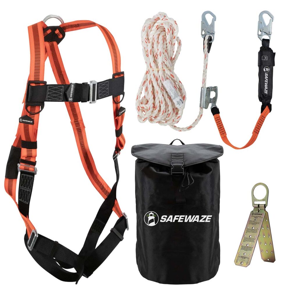 V-Line Bag Roof Kit: FS99280-E Harness, 018-7005 VLL, FS870 Anchor, FS8185 Bag