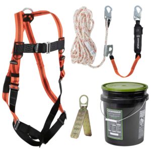 V-Line Bucket Roof Kit: FS99280-E Harness, 018-7005 VLL, FS870 Anchor