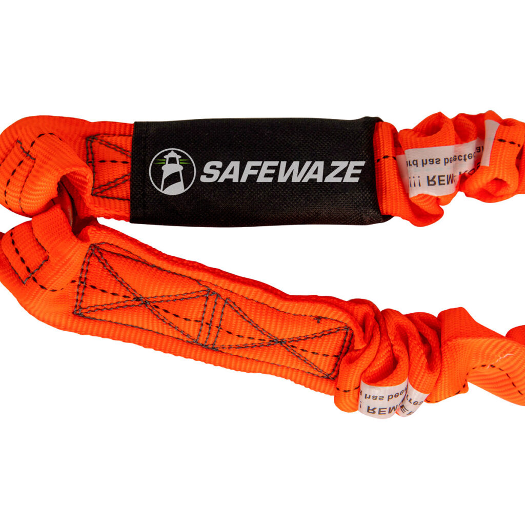 V-Line 6' Stretch Internal Energy Absorbing Lanyard: Dual Leg, Rebar ...