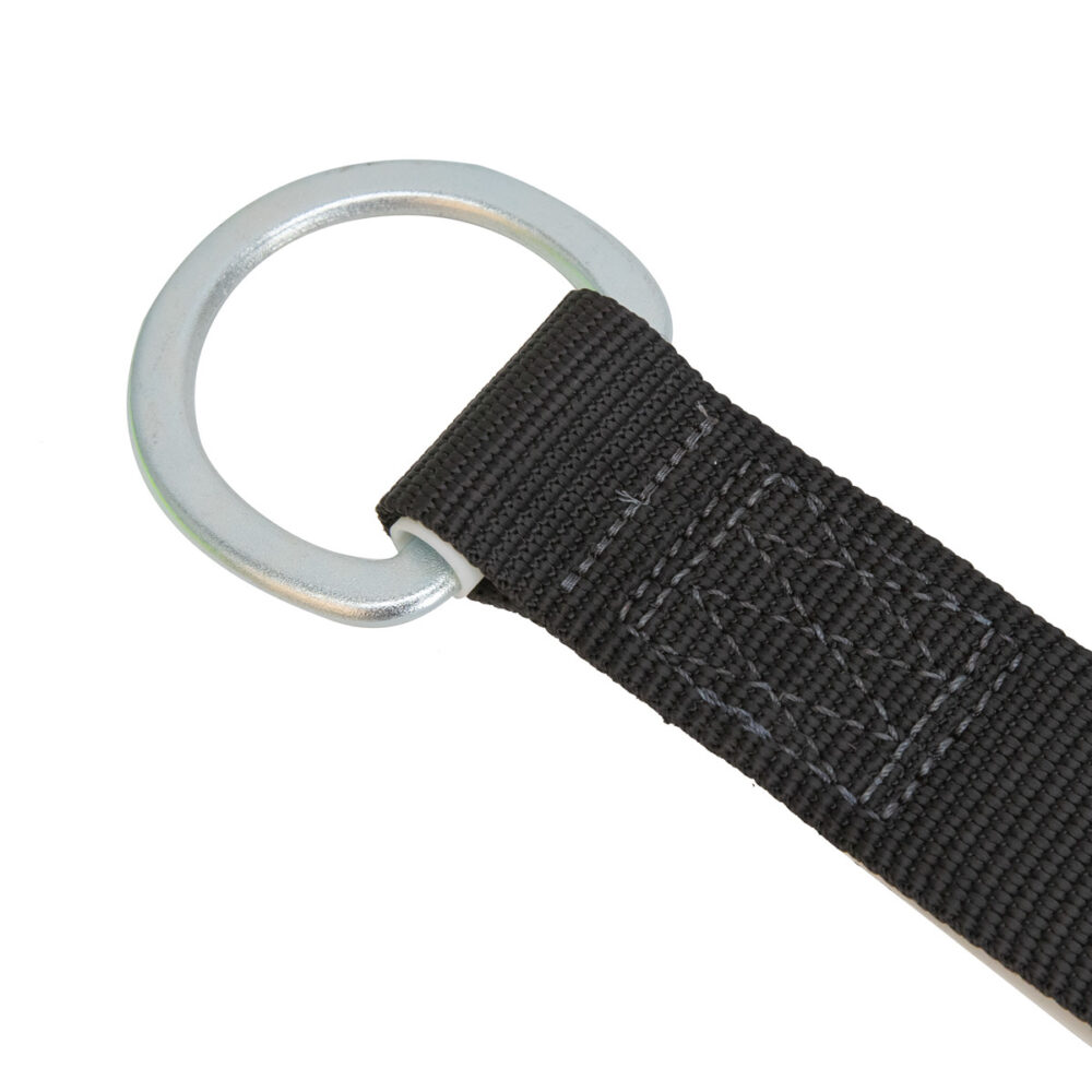 Wide Anchor Cross Arm Strap with large D-ring pass-through and small D