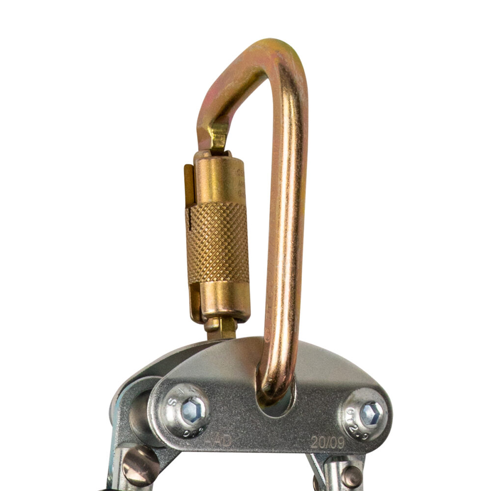 Safewaze FS-FSP14075-W Latitude HD 7' Dual Web SRL: FS-EX313, Carabiner, Snap Hooks