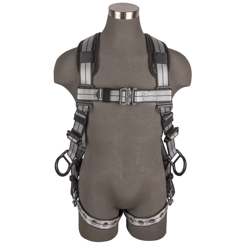 Zero Suspend Pro Abseil harness with integrated chest ascender