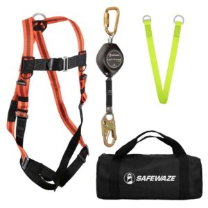 V-Line Bag Kit: FS99280-E Harness, FS-FSP1411-W SRL-P, FS811-3 Anchor, FS8125 Bag