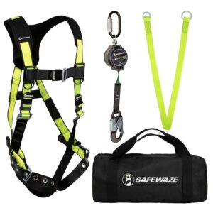 PRO Bag Kit: FS185 Harness, 018-5009 SRL, FS811-3 Anchor, FS8125 Bag