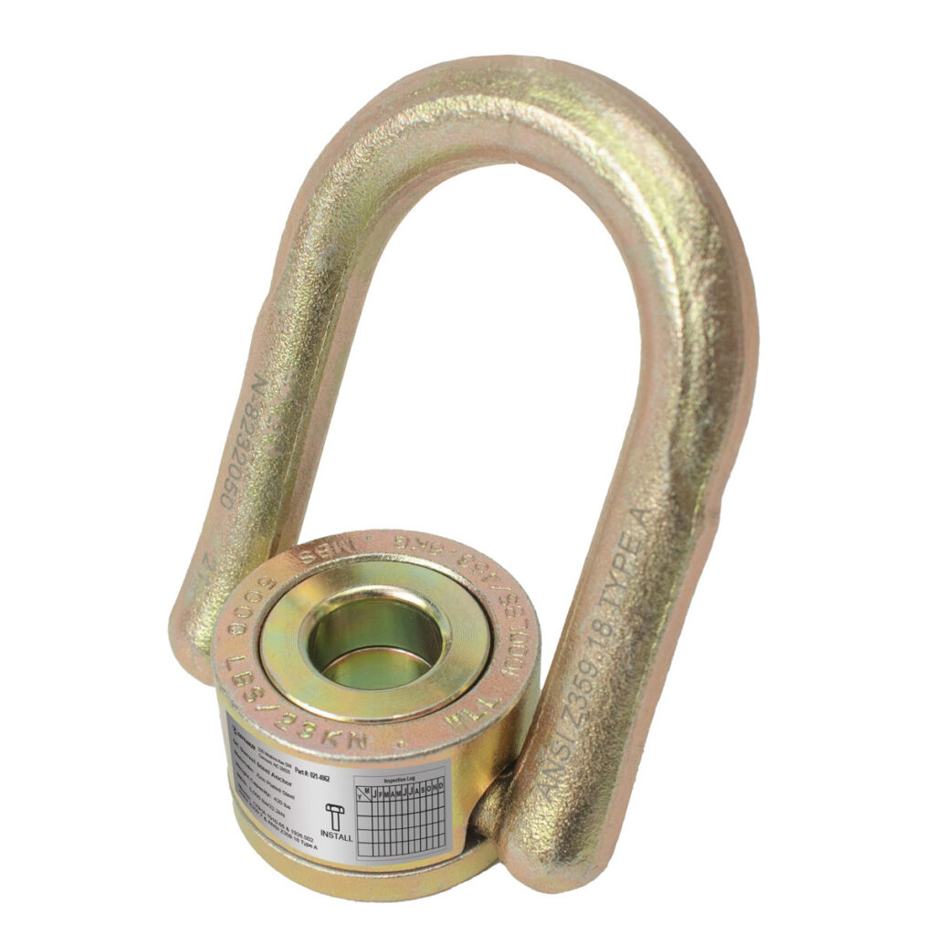 K Swivel Steel Anchor Safewaze