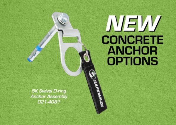 thumbnail image 2 of Safewaze FS876 Removable Concrete Wedge Anchor - 5K Safety Anchor 2 of 13
