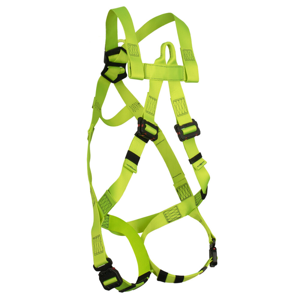 PRO+ Full Body Harness: 1D, QC Chest, TB Legs, Trauma Relief