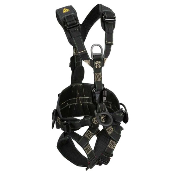 Arc Flash Wind & Tower Harness: 5D, QC Legs