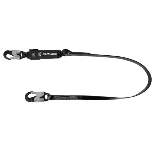 PRO-Shield 6' Energy Absorbing Lanyard: Alu Snap Hook