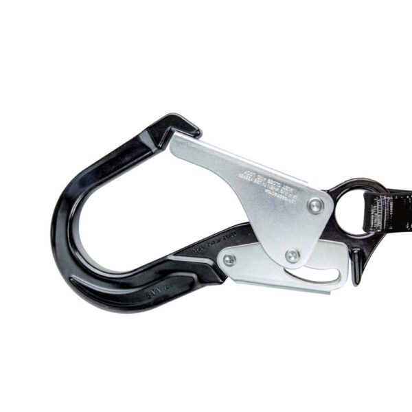 PRO-Shield 6' Energy Absorbing Lanyard: Alu Rebar Hook - Image 2