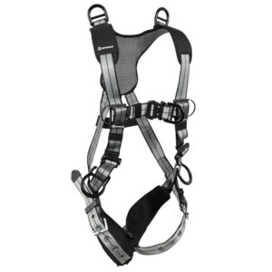 PRO+ Slate Full Body Retrieval Harness: Alu 3D, Alu Shoulder D's, Alu QC Chest, Alu FD, TB Legs
