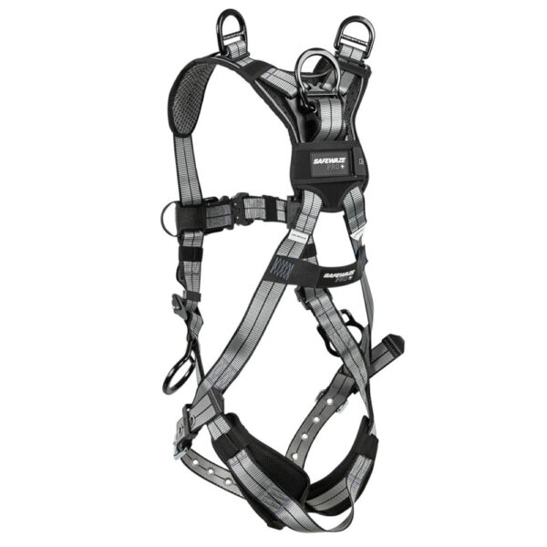 PRO+ Slate Full Body Retrieval Harness: Alu 3D, Alu Shoulder D's, Alu QC Chest, Alu FD, TB Legs - Image 2