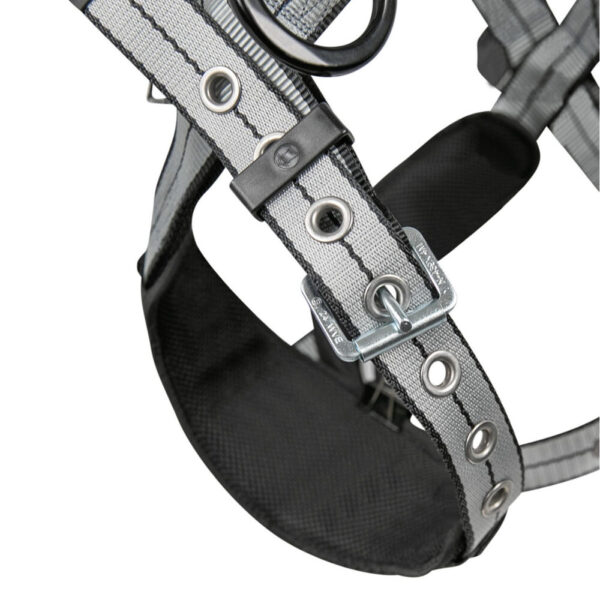PRO+ Slate Full Body Retrieval Harness: Alu 3D, Alu Shoulder D's, Alu QC Chest, Alu FD, TB Legs - Image 7
