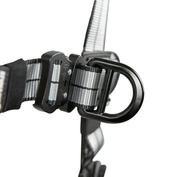 PRO+ Slate Full Body Retrieval Harness: Alu 3D, Alu Shoulder D's, Alu QC Chest, Alu FD, TB Legs - Image 5