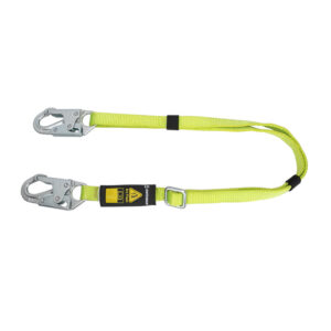 Arc Flash 4-6' Adjustable Web Restraint Lanyard: Snap Hooks