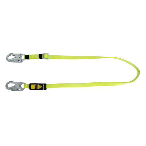 Arc Flash 4-6' Adjustable Web Restraint Lanyard: Snap Hooks - Image 5