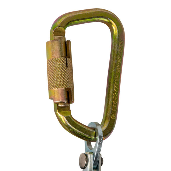 Latitude Pro Arc Flash 10' Single Web SRL-P: Steel Carabiner - Image 2