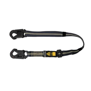 Arc Flash 4'-6' Adjustable Web Restraint Lanyard: Aramid, DE Snap Hooks