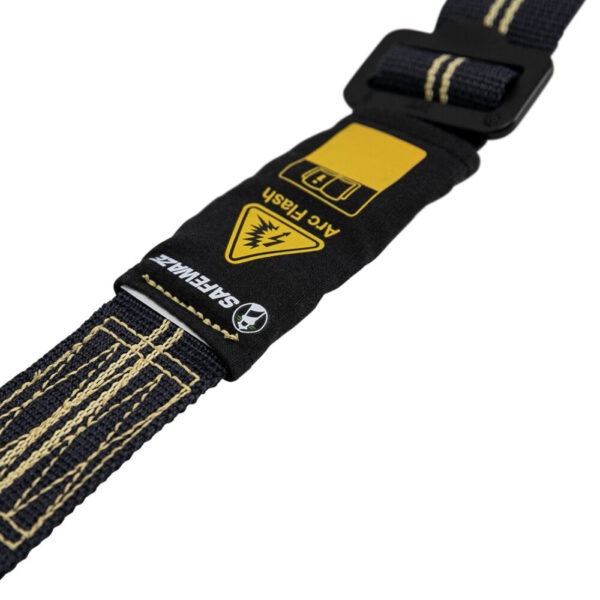 Arc Flash 4'-6' Adjustable Web Restraint Lanyard: Aramid, DE Snap Hooks - Image 3