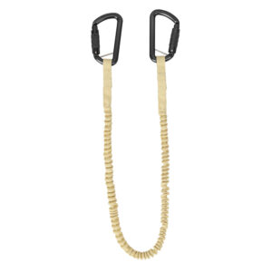 5 lb. Arc Flash Elasticated Tool Tether: 2 Carabiners