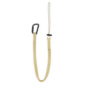 15 lb. Arc Flash Elasticated Tool Tether: Carabiner, Cinch
