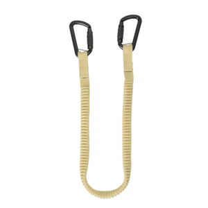 15 lb. Arc Flash Elasticated Tool Tether: 2 Carabiners