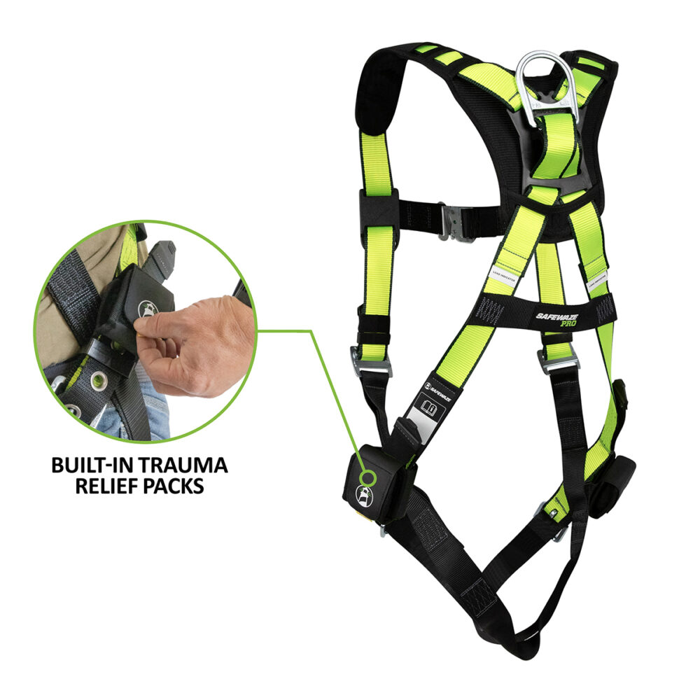 PRO Full Body Harness: 1D, QC Chest, TB Legs, Trauma Relief - Image 2
