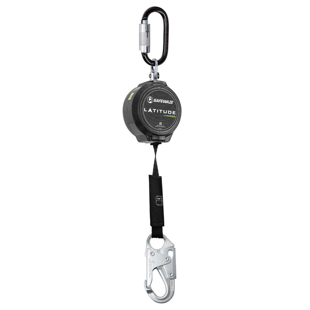 Latitude Pro 11' Single Web SRL-P: Triple Lock Carabiner