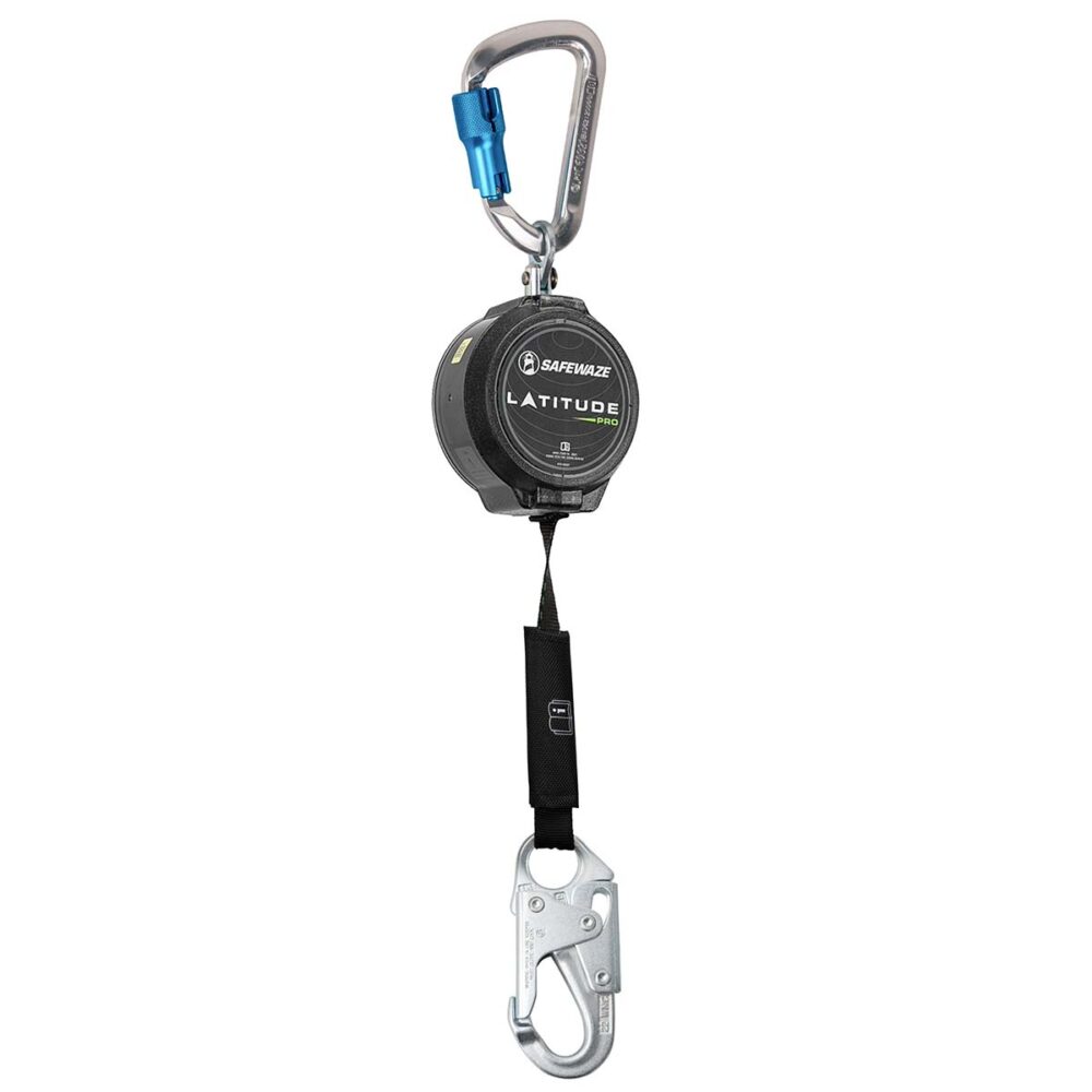 Latitude Pro 11' Single Web SRL-P: Alu Carabiner