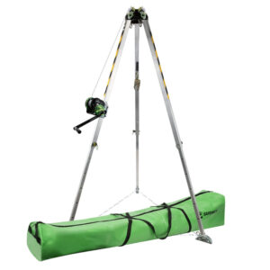 7' Adjustable Tripod Kit: 65' Mini Personnel Winch