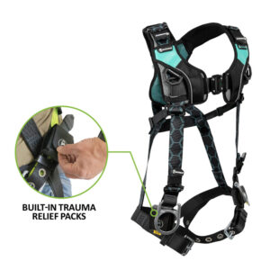 Contour Full Body Harness: 3D, QC Chest, TB Legs, Trauma Relief