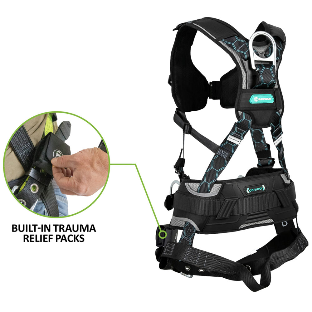 Contour Construction Harness: 3D, QC Chest, TB Legs, Trauma Relief - Image 2